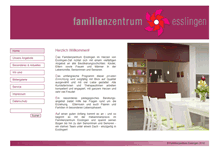 Tablet Screenshot of familienzentrum-esslingen.de